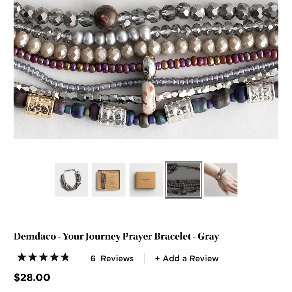Christian Demdaco Multi-Color Beaded Bracelet